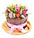 Tulip Basket Cake