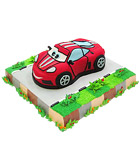 Red Ferrari Cake