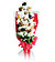 Romantic Red Cookies Bouquet [A]