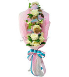 Charming Pink Cookies Bouquet [B]