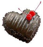Valentine Fudge Heart Valentine Fudge Heart