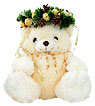 Greeting Teddy Angel