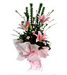 Sweet Pink Lilies Bouquet