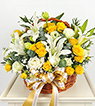 White Elegance Basket