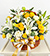 White Elegance Basket