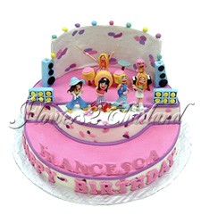 Girly Concert Cake