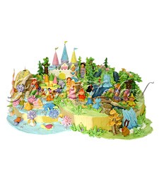 Princess Castle Cake