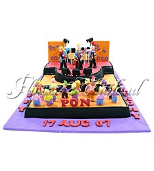 Boy Band Cake