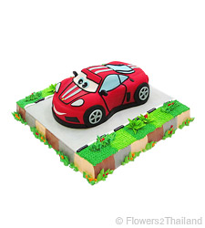 Mini Cooper Cake