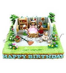 The Three Bear Cake