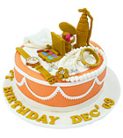 Make-Up Set Cake
