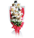 Romantic Red Cookies Bouquet [A]