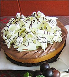 White-Choc Cheese cake