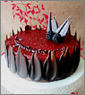 Raspberry Dark Choc Cake Raspberry Dark Choc Cake