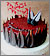 Raspberry Dark Choc Cake