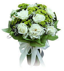 Enchanting White Roses